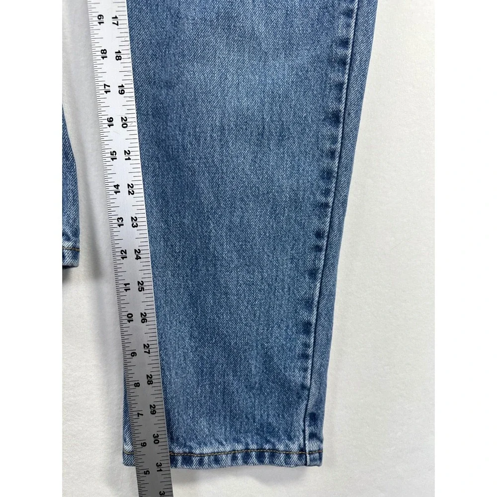Vintage Y2K Levi's 550 Relaxed Tapered Mom Jeans Women 10 M Blue Denim High Rise
